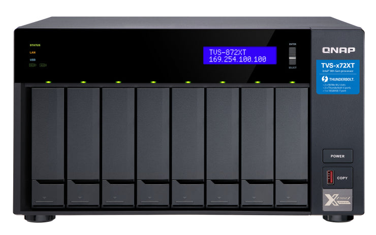 QNAP TVS-872XT-i5-16G/48TB TOSH 8 Bay DT