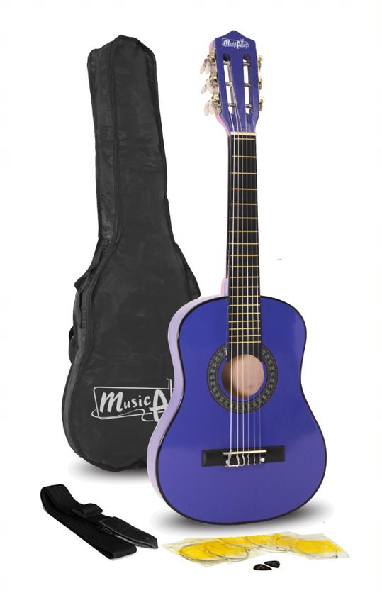 PDT Music Alley Junior Class Guitar Blue