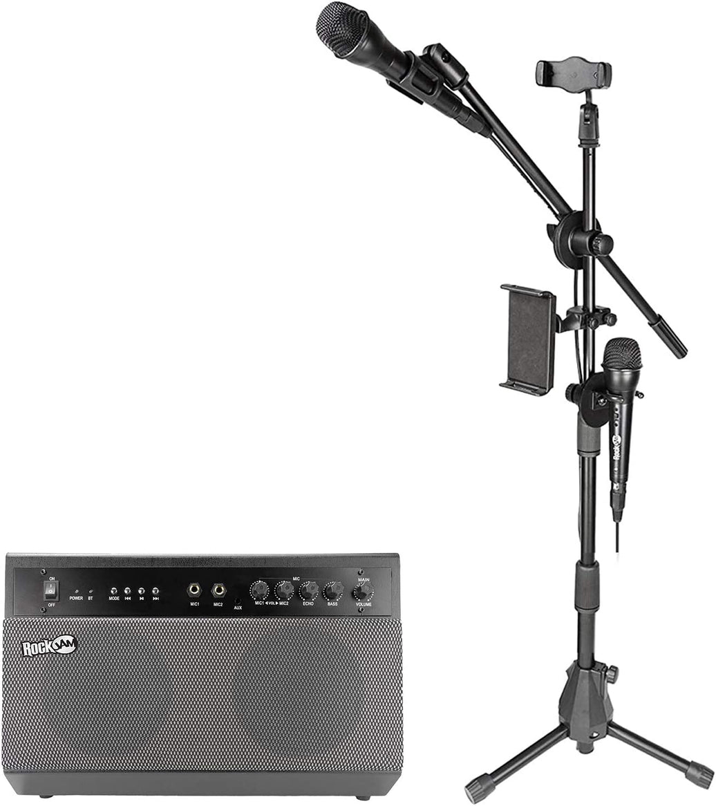 PDT RockJam Superkit Karaoke Machine Blk