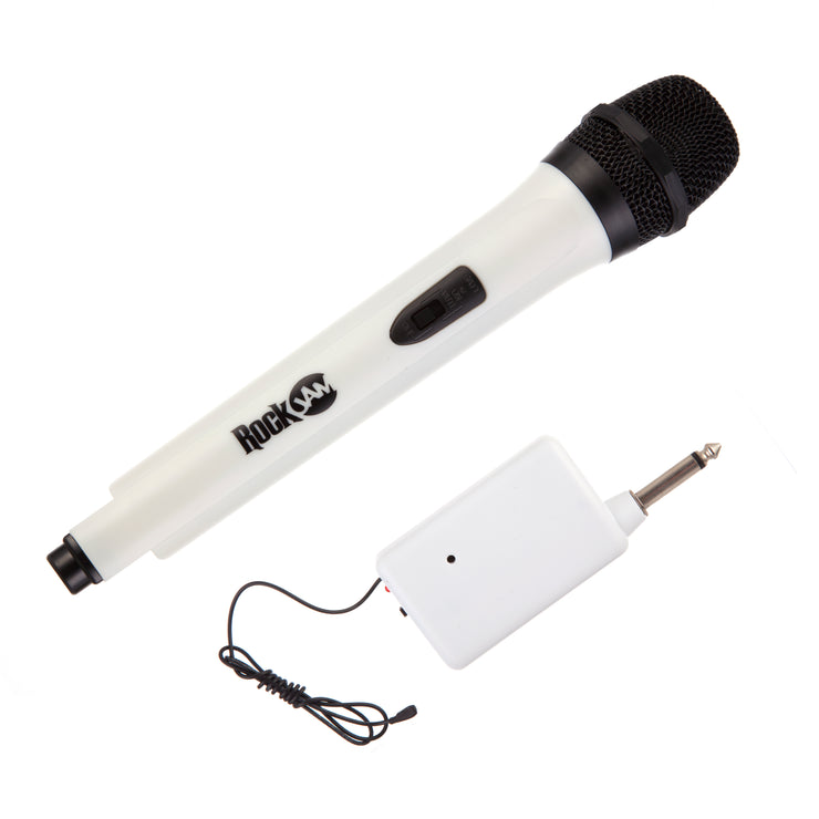 PDT RockJam Wireless Microphone White