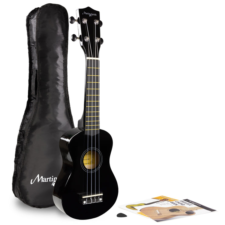 PDT Martin Smith Soprano Ukulele - Blk