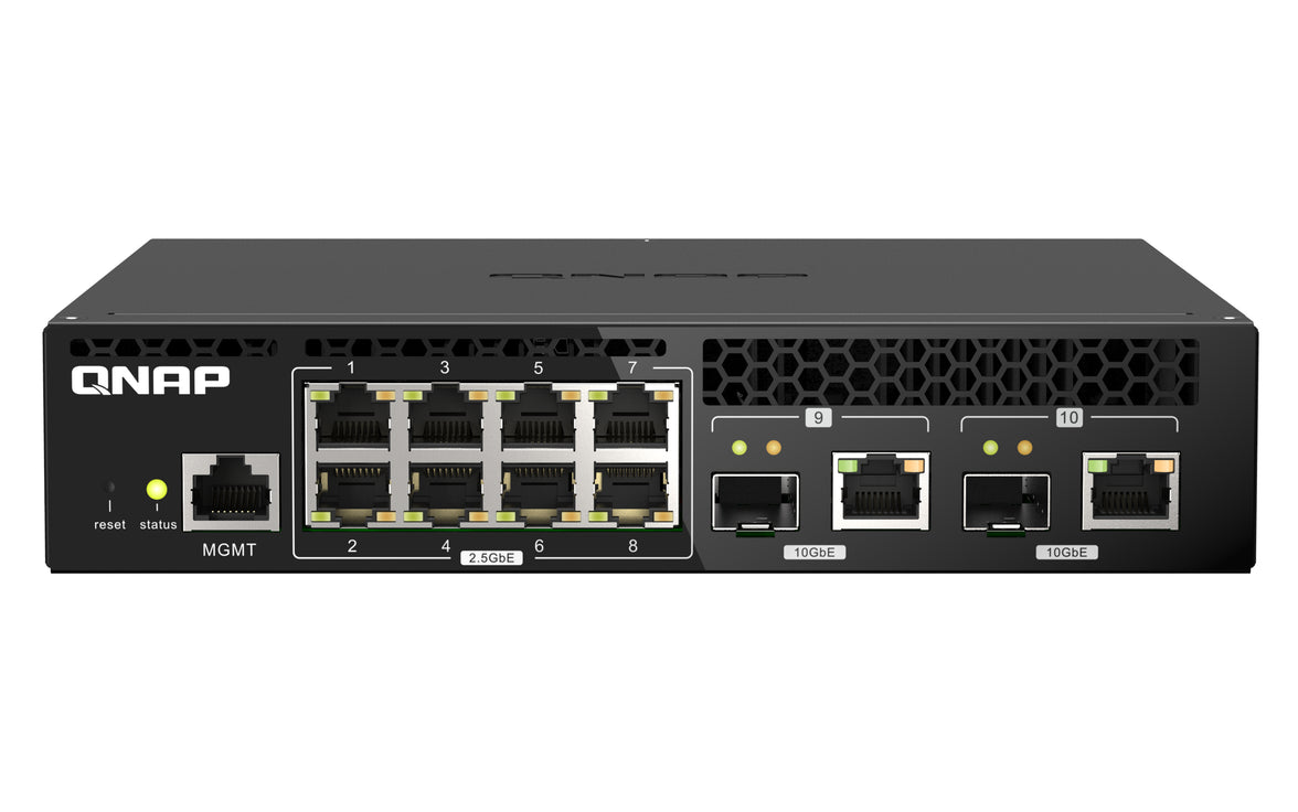 QNAP QSW-M2108R-2C 10 Port Switch