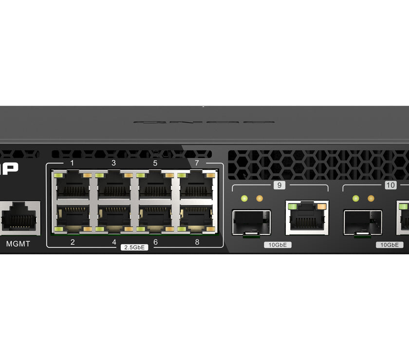 QNAP QSW-M2108R-2C 10 Port Switch