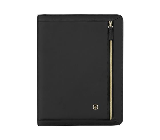 Wenger Amelie Zippered Padfolio Black
