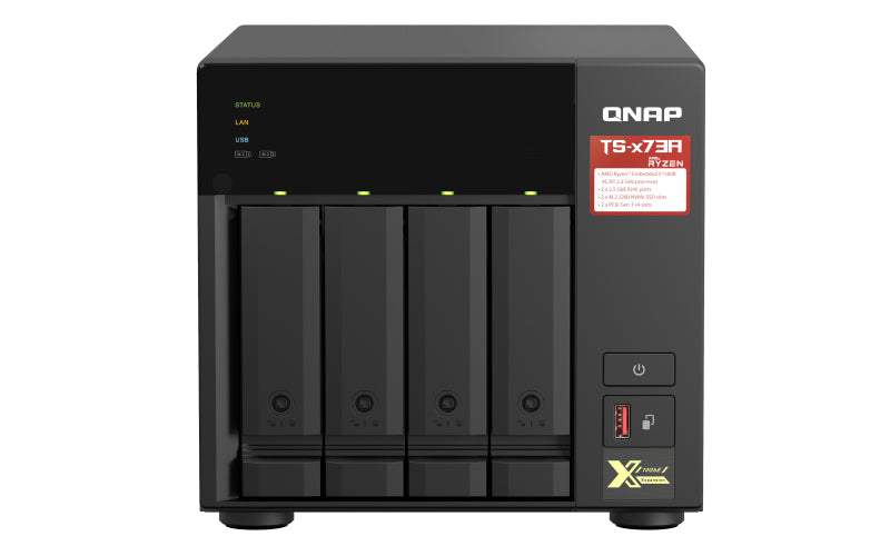 QNAP TS-473A-8G/32TB N300 4 Bay Desktop