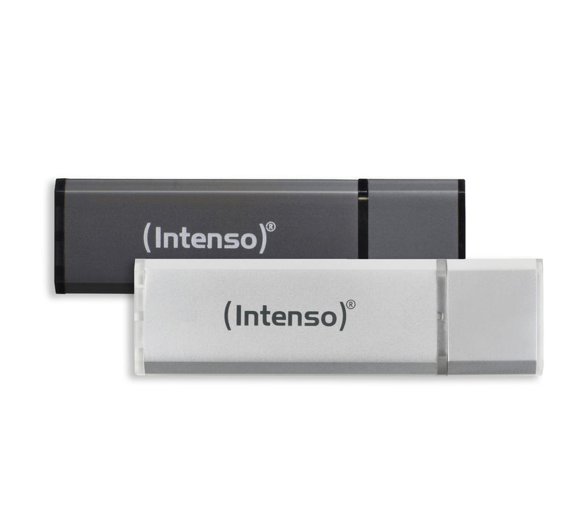 USB 2.0 Alu Line 2x32GB GrySlvr