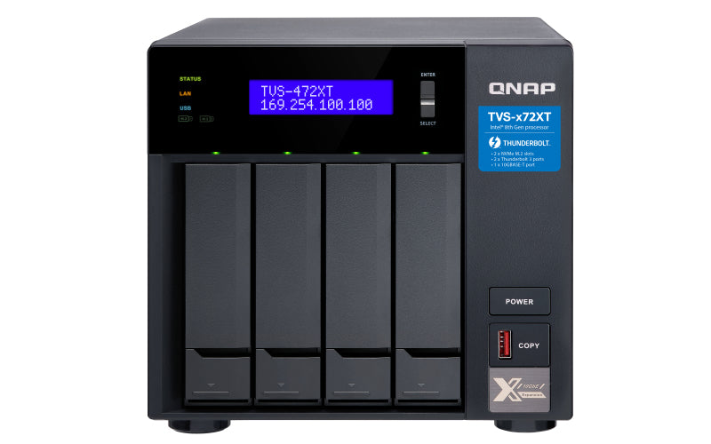 QNAP TVS-472XT-i3-4G/16TB N300 4 Bay DT