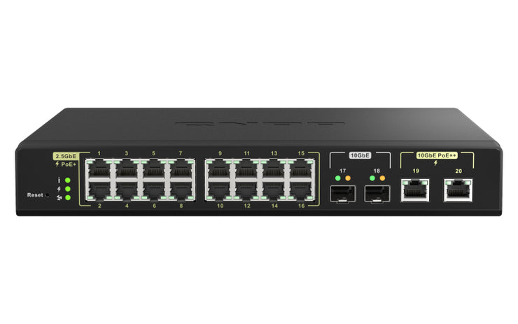 QNAP QSW-M2116P-2T2S 20 port Switch