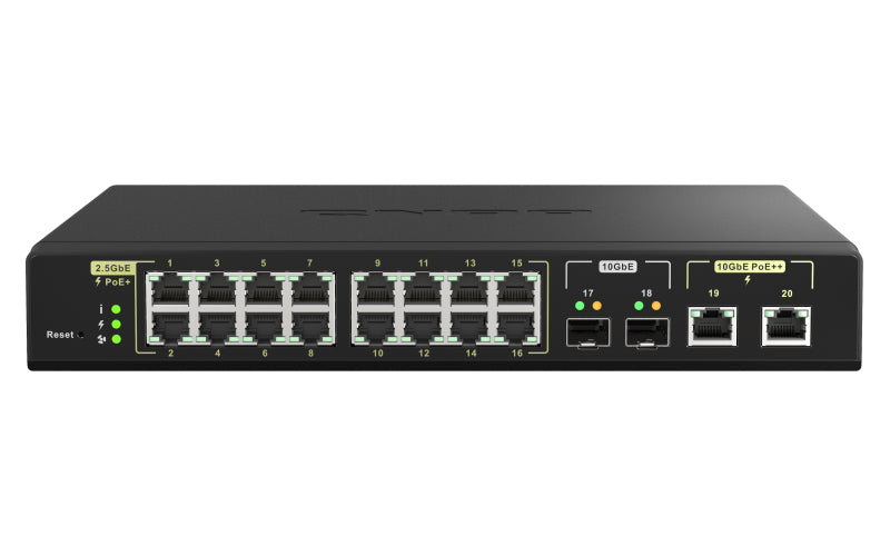 QNAP QSW-M2116P-2T2S 20 port Switch