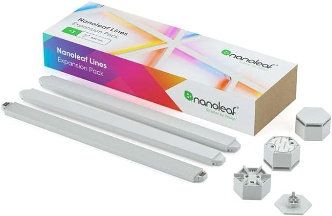 Nanoleaf Lines 60 Degrees Exp Pack 3