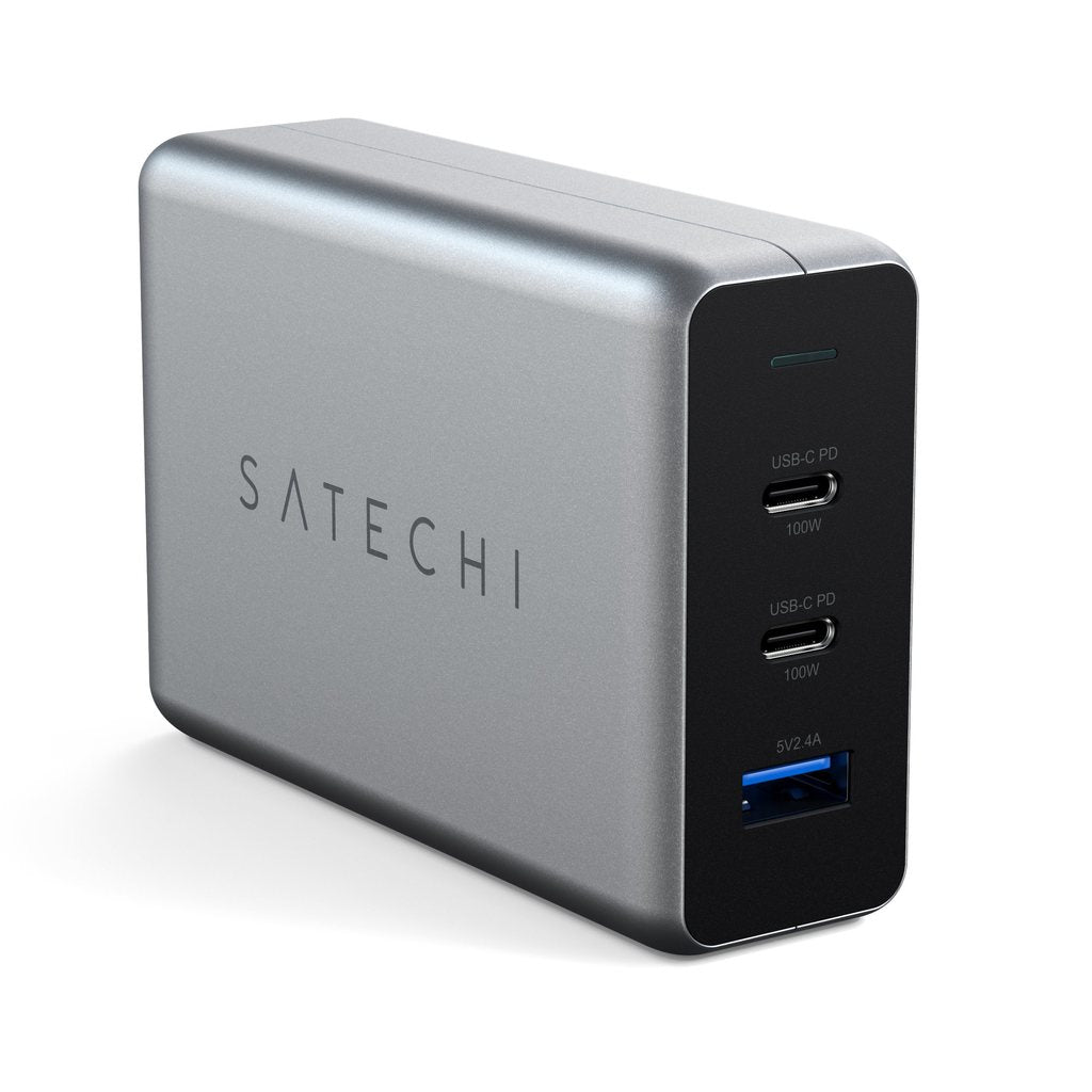 Satechi 100W TypeC PD Gann Comp Chrgr SG