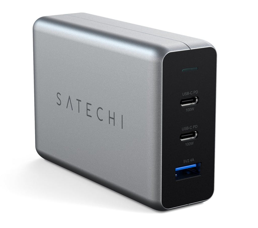 Satechi 100W TypeC PD Gann Comp Chrgr SG