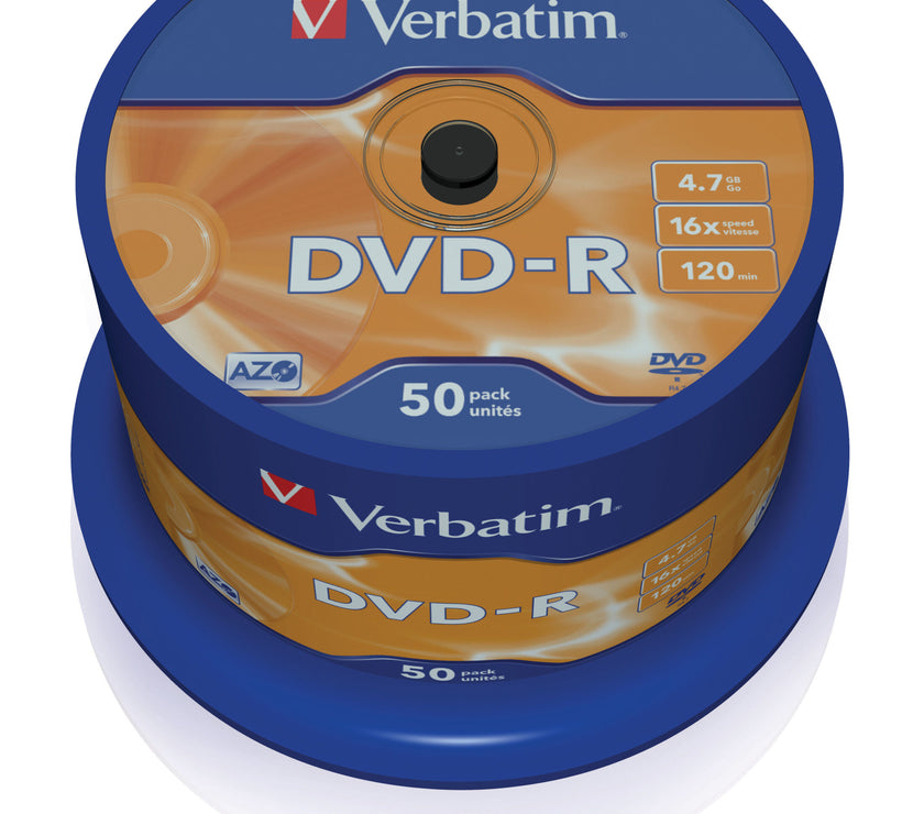Verbatim DVD-R 16x 50pk Spindle