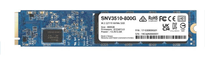 Synology SNV3510-800G M.2 22110 SSD 800G
