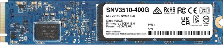 Synology SNV3510-400G M.2 22110 SSD 400G