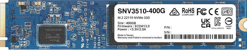 Synology SNV3510-400G M.2 22110 SSD 400G