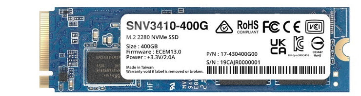 Synology SNV3410-400G M.2 2280 SSD 400GB
