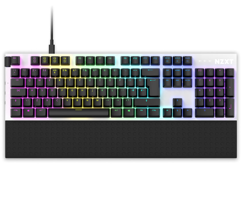 NZXT Function FULL Keyboard White