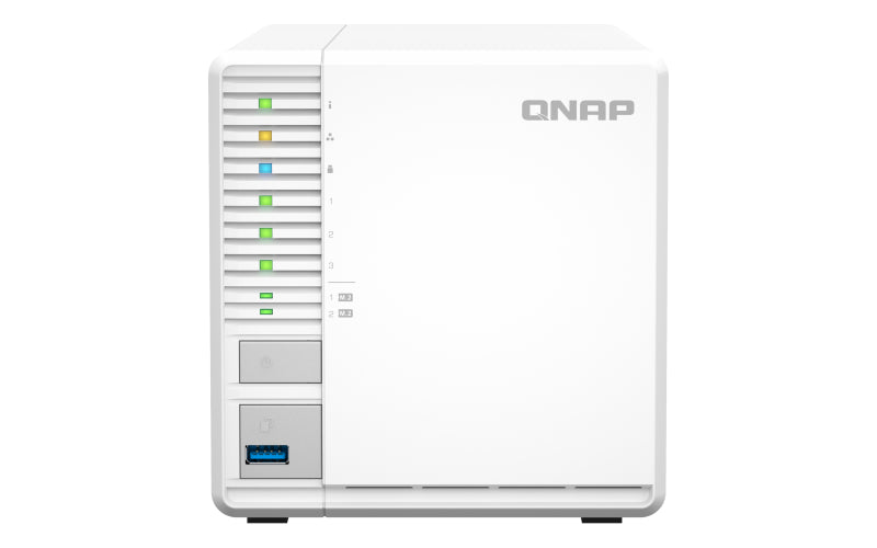 QNAP TS-364-8G 3 Bay Desktop NAS Enc