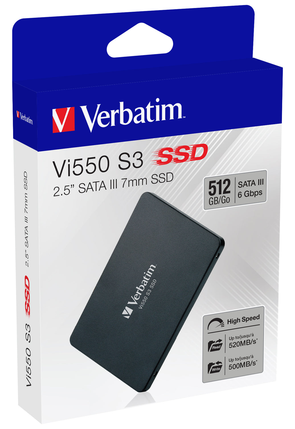 Verbatim Vi550 S3 2.5" SSD 512GB