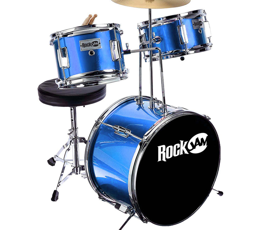PDT RJ 3 Piece Junior Drum Kit - M Blue