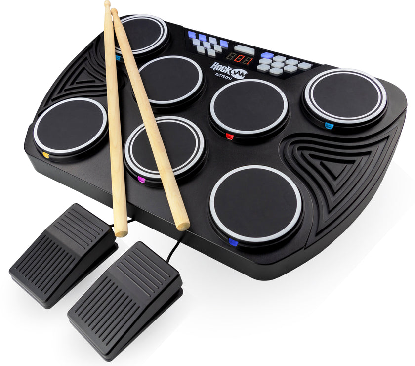 PDT RJ TT 7 Pad Elec MIDI BT Drum Kit