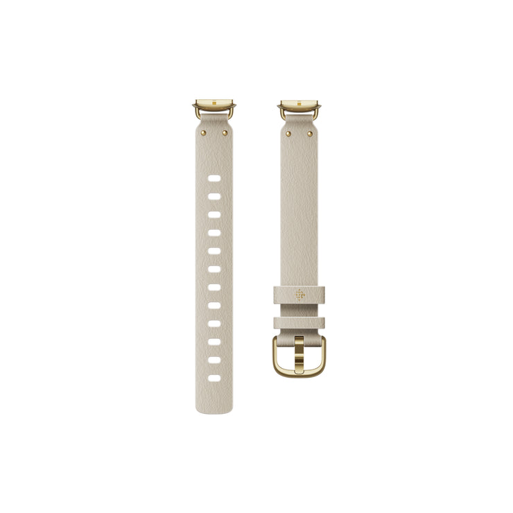 Fitbit LuxeLeatherAlternativeBandPearl S
