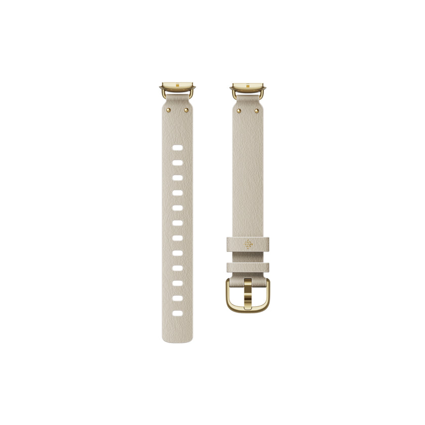 Fitbit LuxeLeatherAlternativeBandPearl S