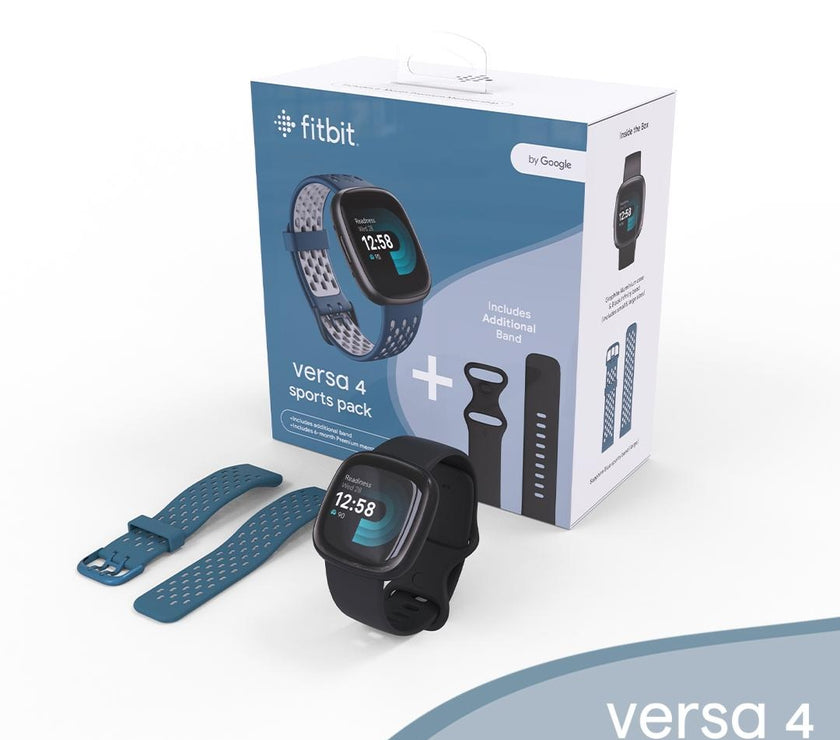 Fitbit Versa4BundleBlack/BlackSapphire