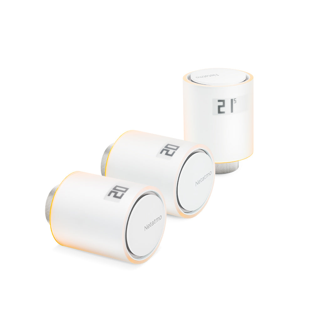 Netatmo smart additional radiator valve triple pk