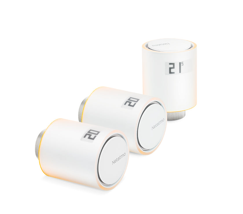 Netatmo smart additional radiator valve triple pk
