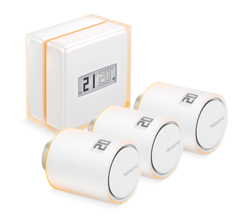 Netatmo Smart Thermostat +3 Add Rad Valves