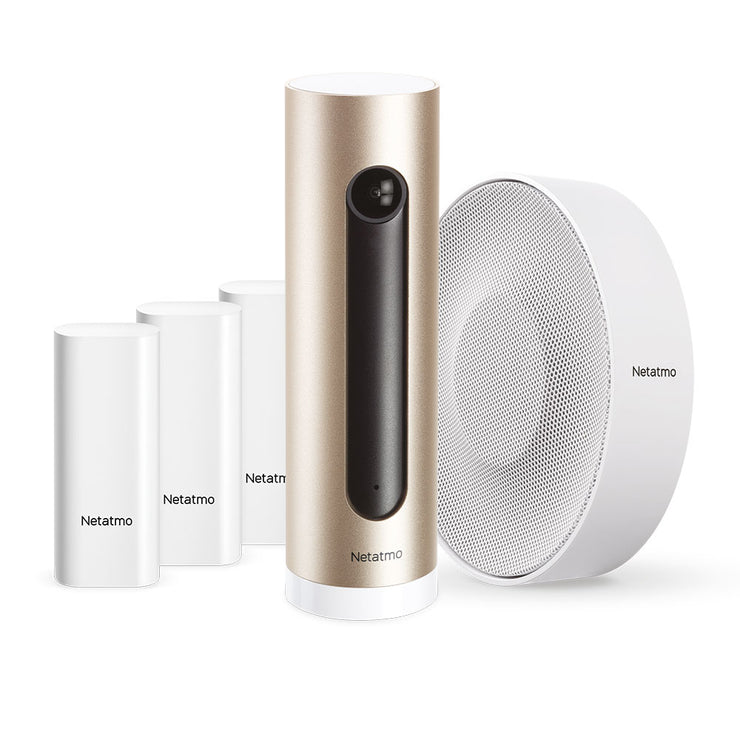 Netatmo Smart Indr Sec Cam +Sens+Siren