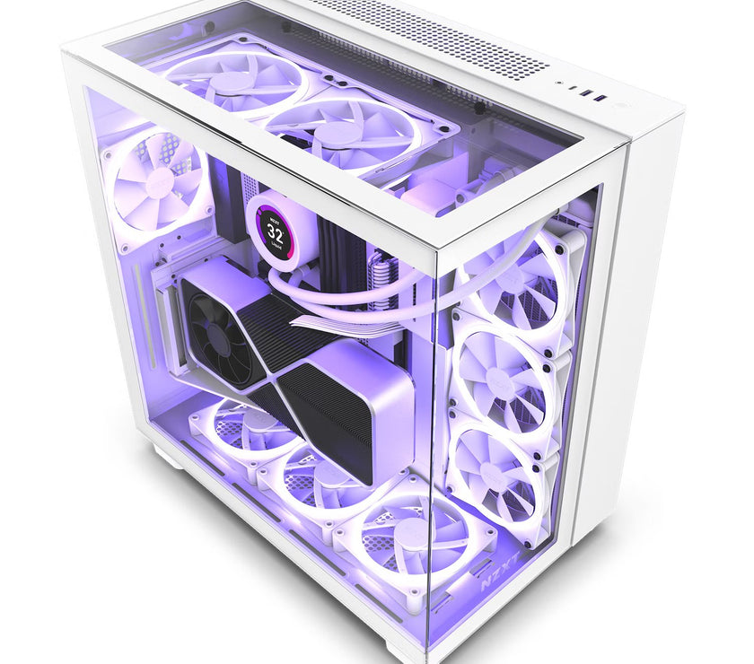NZXT H9 Elite All White