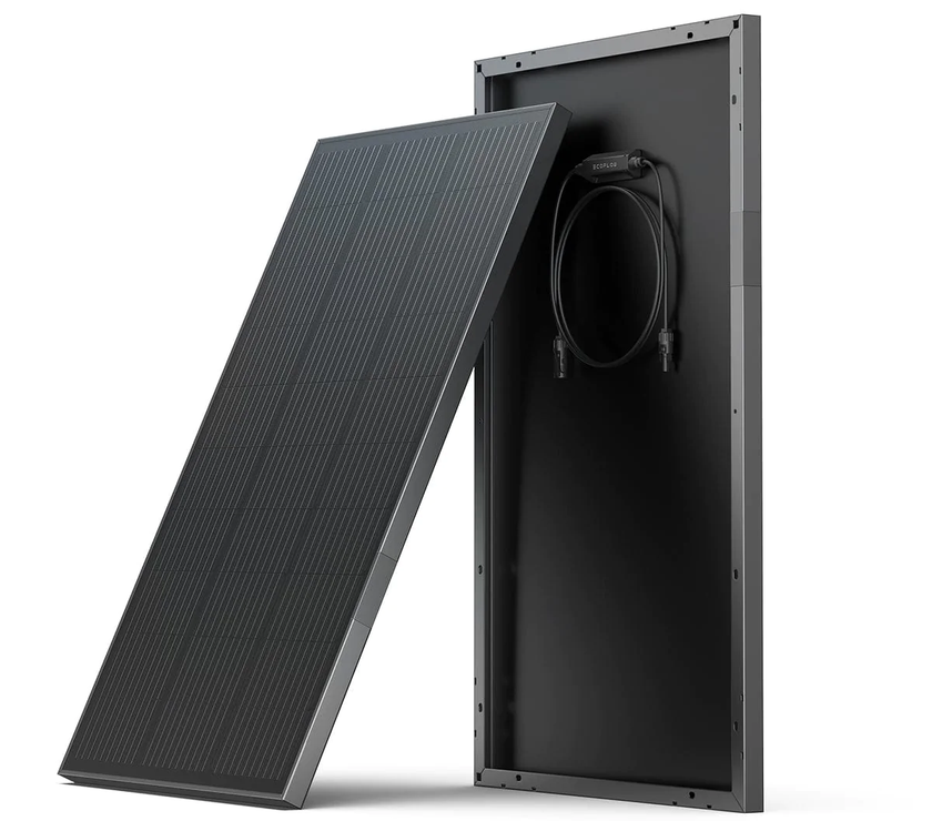 EcoFlow 100W Rigid Solar Panel x2