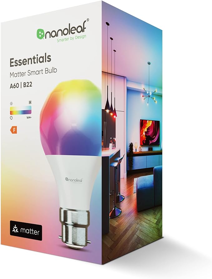 Nanoleaf Smart A60 Bulb UK-B22 MATTER