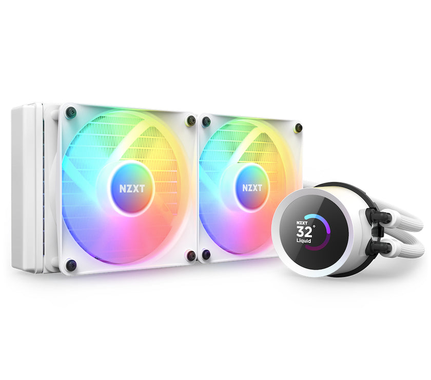 NZXT Kraken 240 White RGB Fans