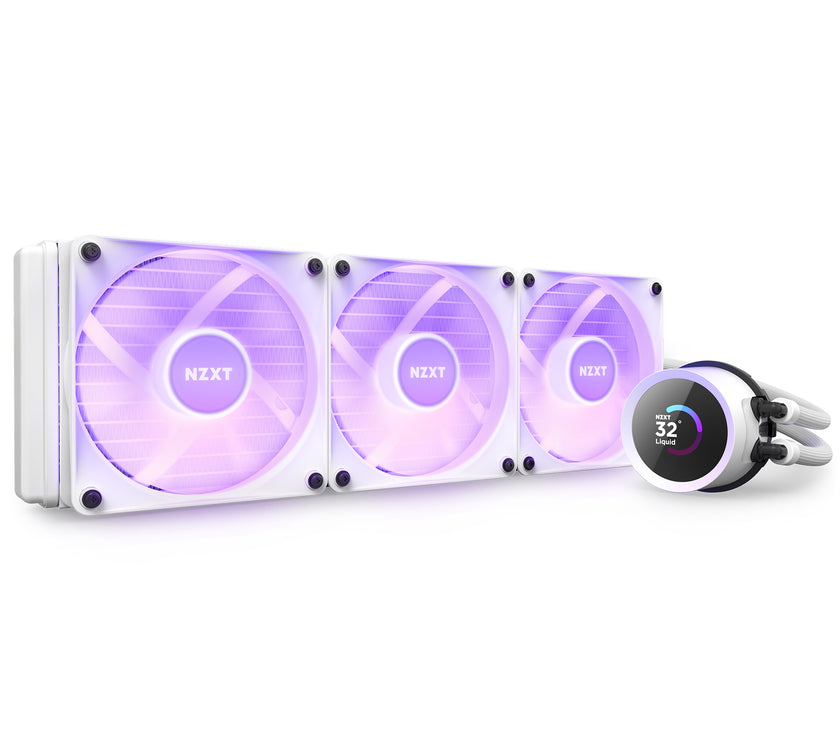 NZXT Kraken 360 White RGB Fans