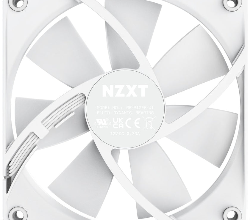 NZXT 120 mm Static Pressure White