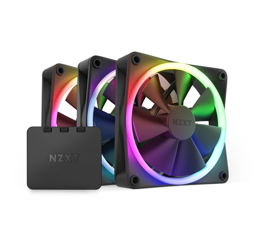 NZXT 120 mm Aer RGB 3 Triple Black