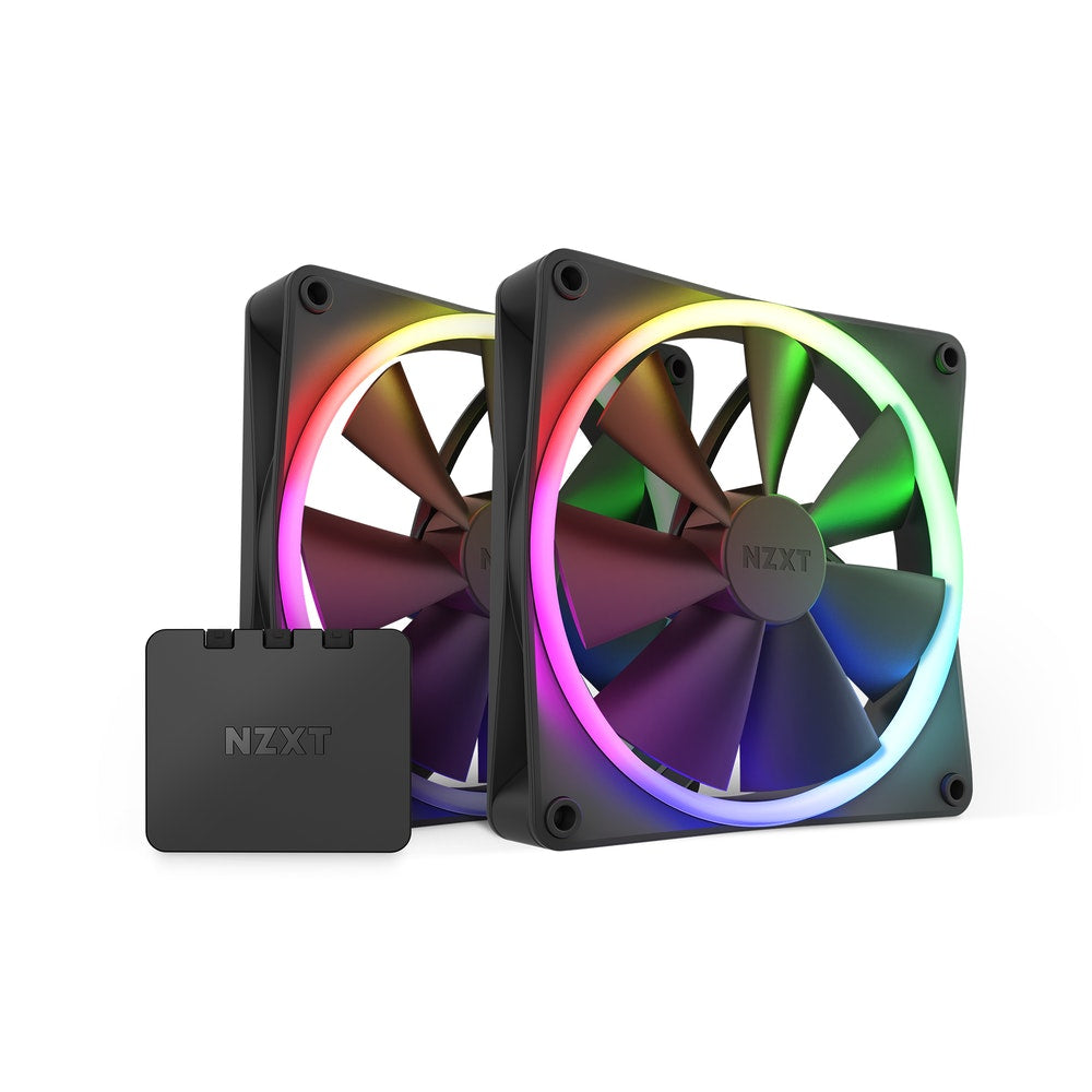 NZXT 140 mm Aer RGB 3 Double Black