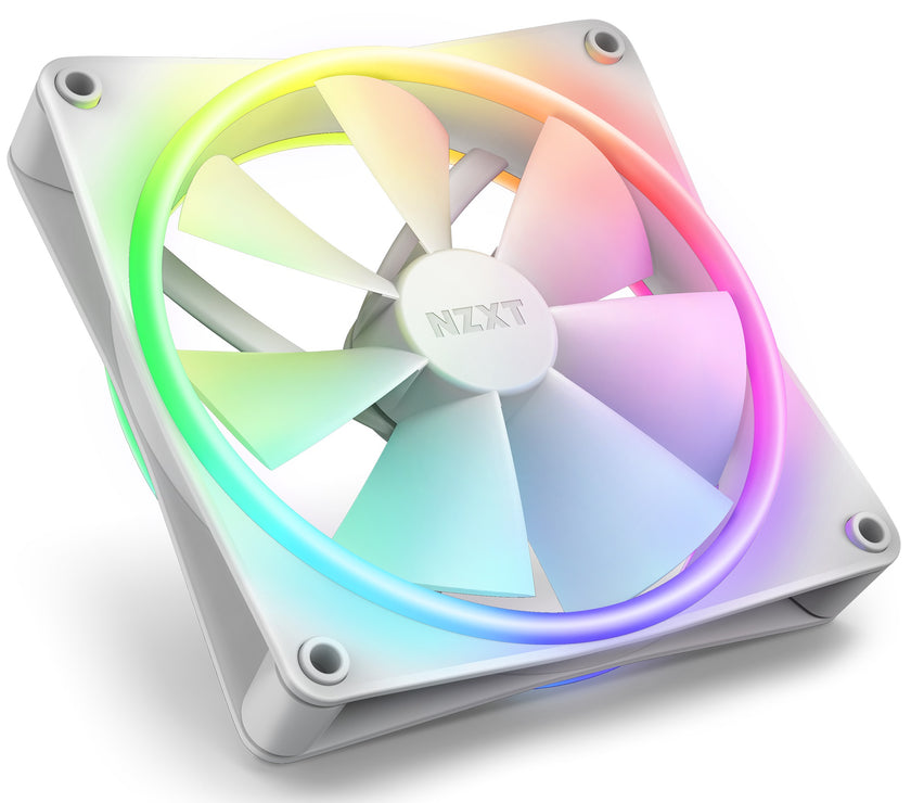 NZXT F140 RGB DUO White Fan