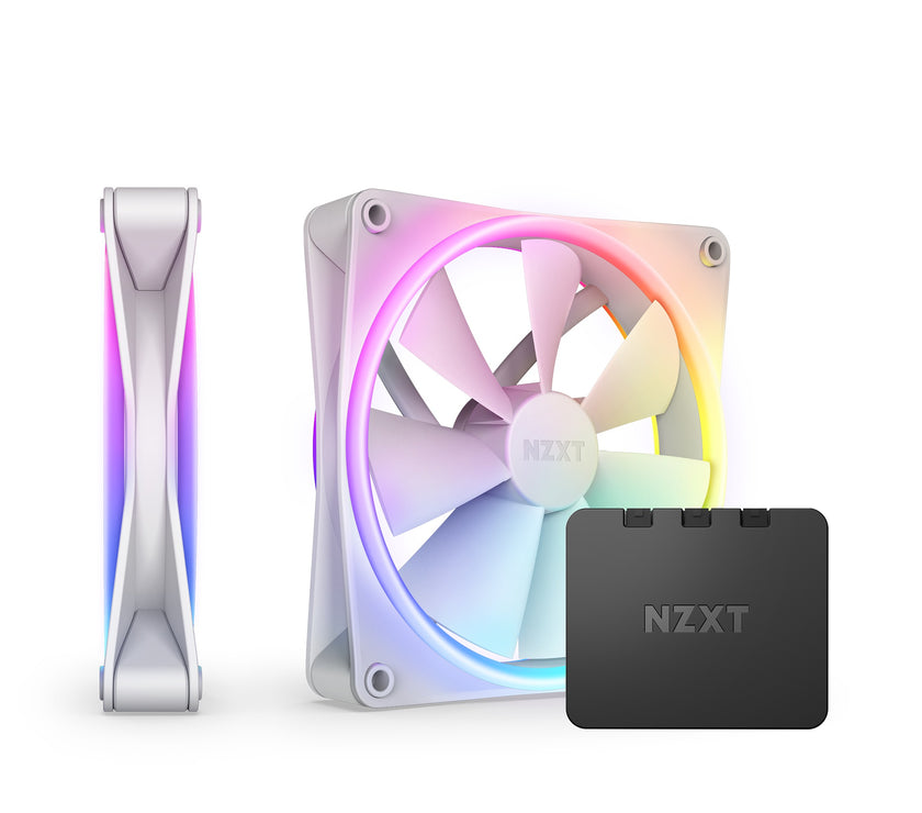 NZXT 2xF140 RGB DUO RGB White Fans