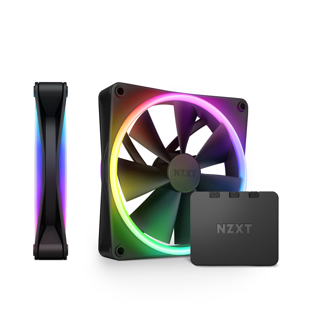NZXT 2xF140 RGB DUO RGB Black Fans