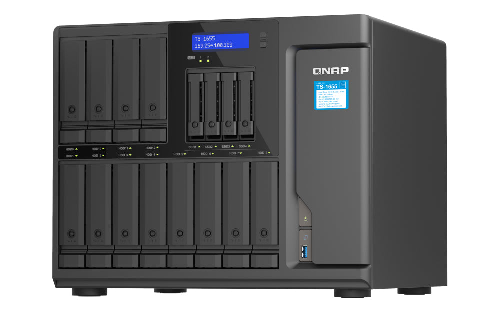QNAP TS-1655-8G 16 BAY Desktop NAS