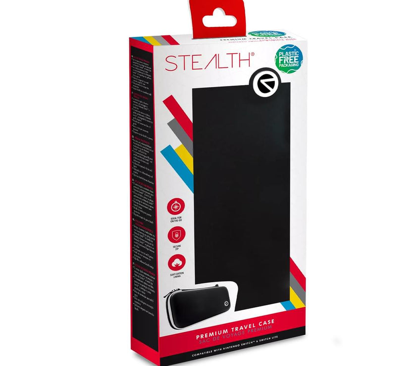 Stealth TrvlCase Nintendo Switch&Lite-BK