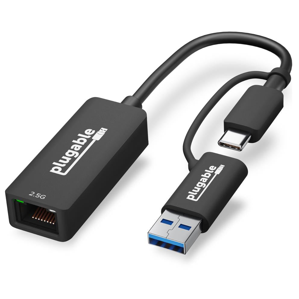 Plugable 2.5G USB C to Ethernet Adapter