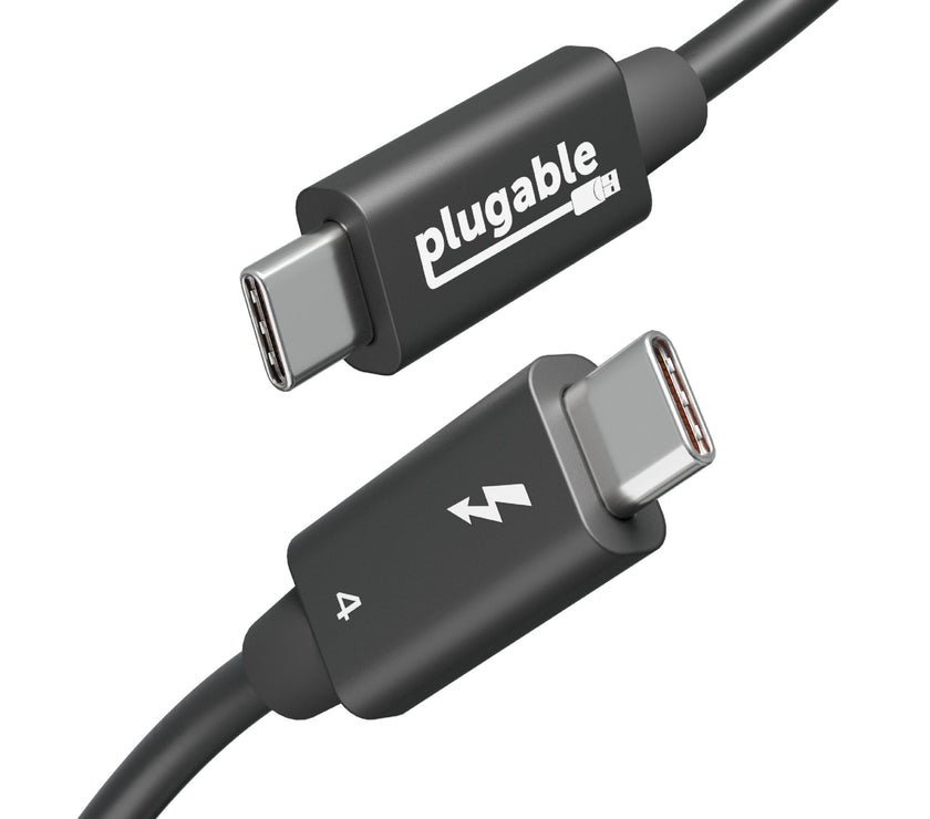 Plugable TBT4 USB4 240W EPR Cable 3.3ft