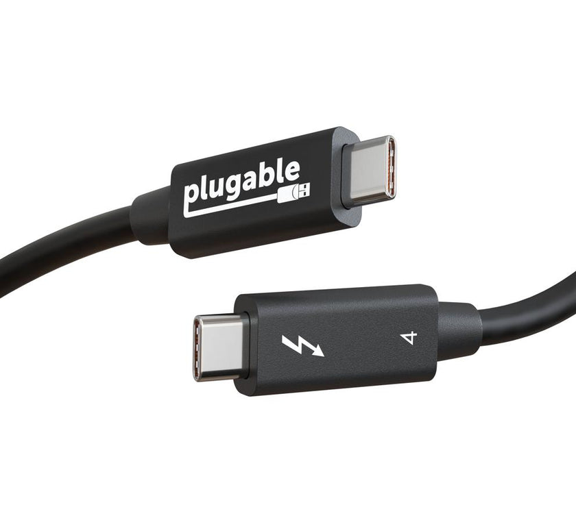 Plugable TBT4 Cable 2M 100W 40Gbps