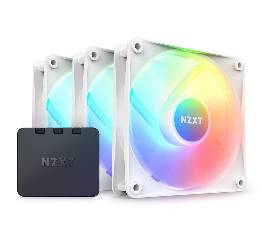 NZXT F120 Triple RGB Fan 120 Wht